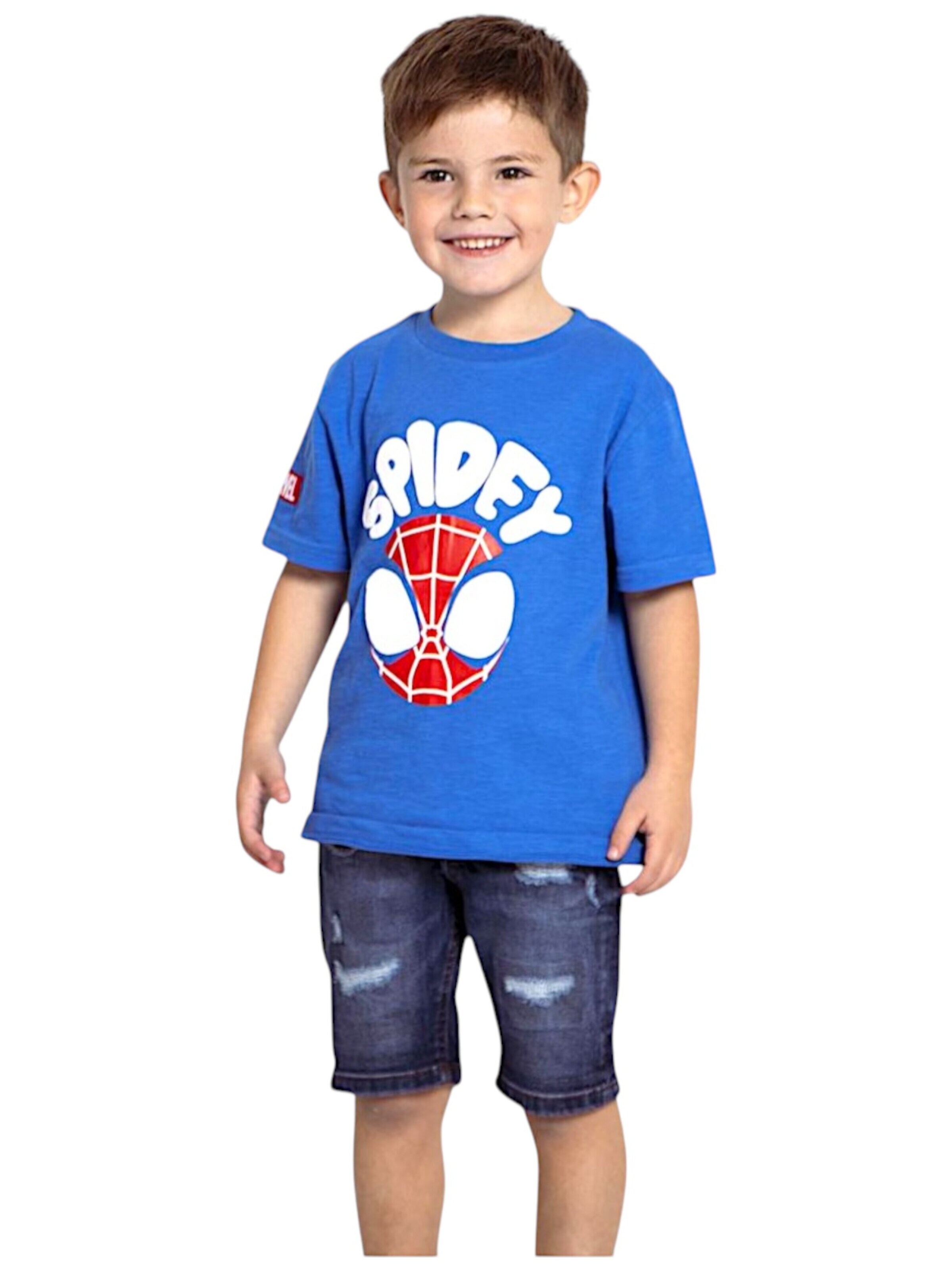 Spider-Man Shirt 'Spidey' in Blue: front