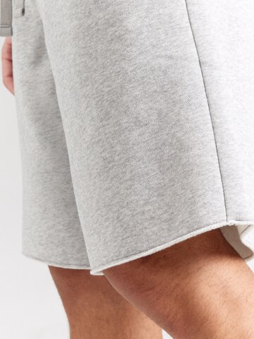 HOLLISTER Normální Sportovní kalhoty – šedá