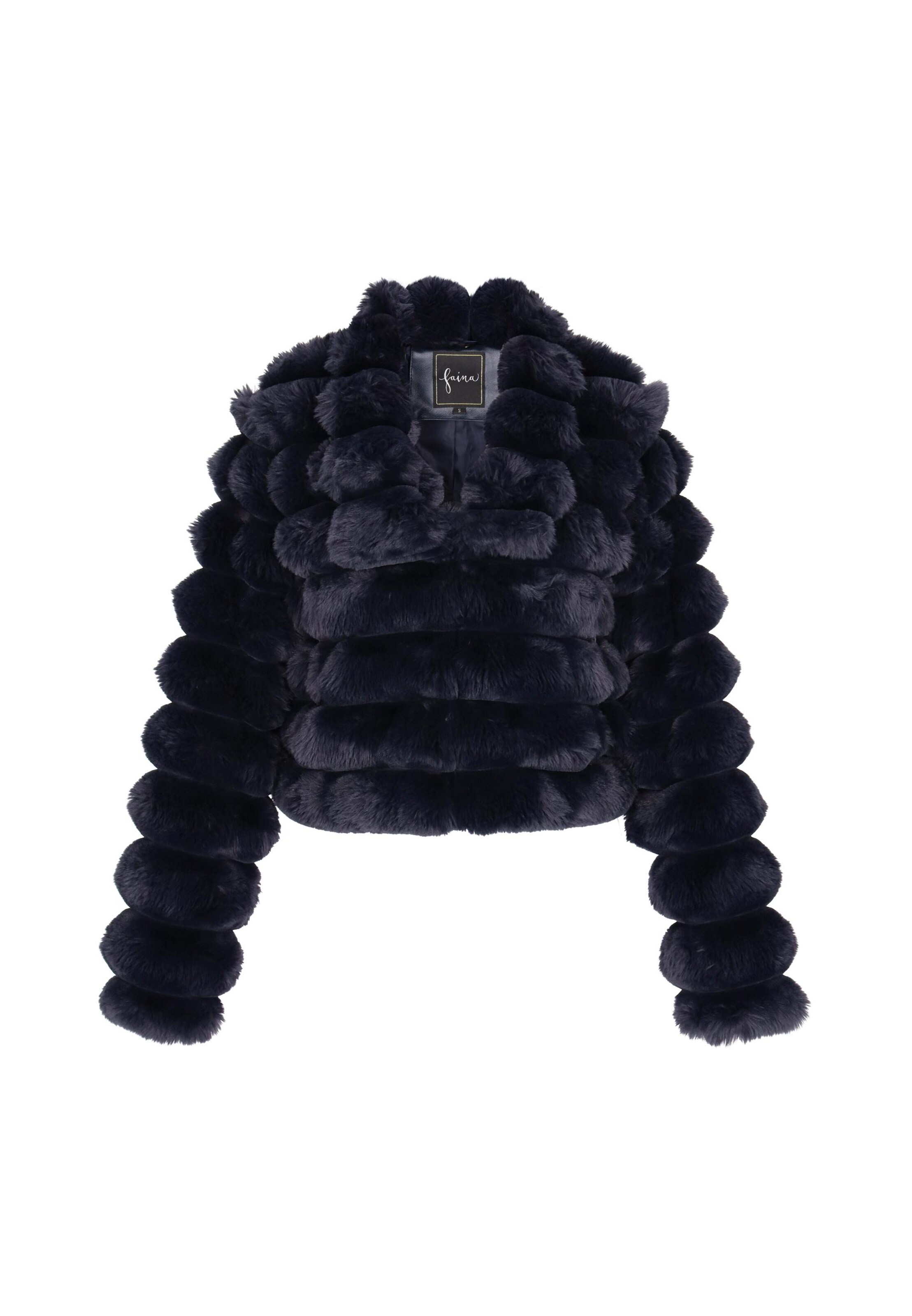 taddy Between-Season Jacket in Blue: front