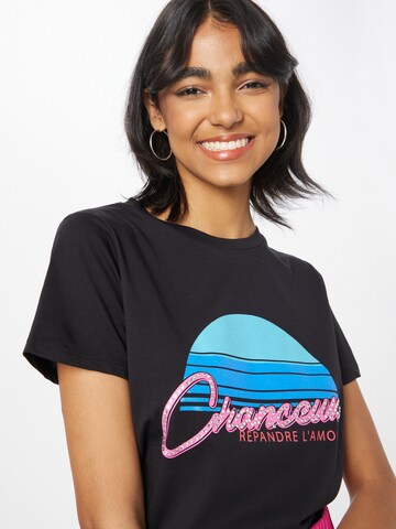 River Island T-shirt 'CHANCEUX' i svart