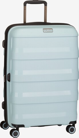 Stratic Trolley 'Straw +' in Blauw: voorkant