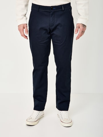 REDPOINT Slimfit Chinohose in Blau: Vorderseite