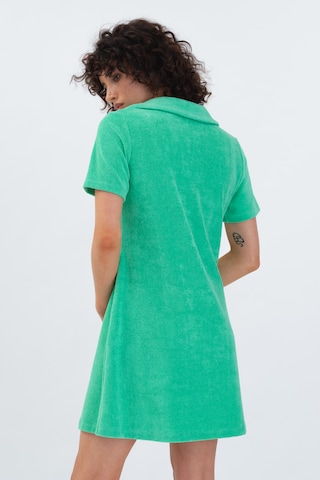 Robe d’été 'Fortune Terry' Aligne en vert