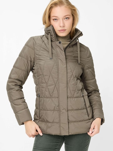 Fuchs Schmitt Winterjacke 'Steppjacke Riga' in Grau: Vorderseite