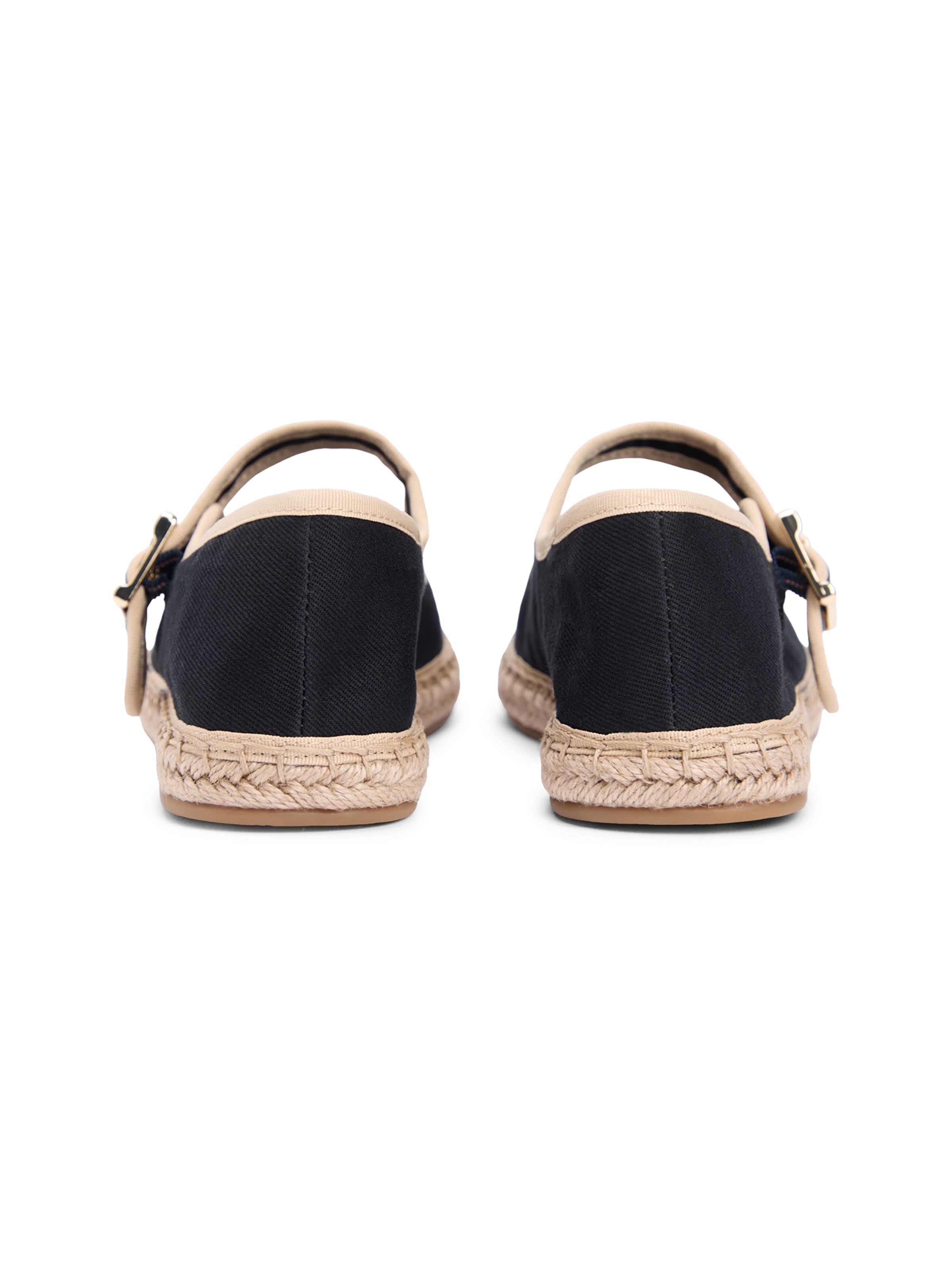 TOMMY HILFIGER Espadryle w kolorze czarny