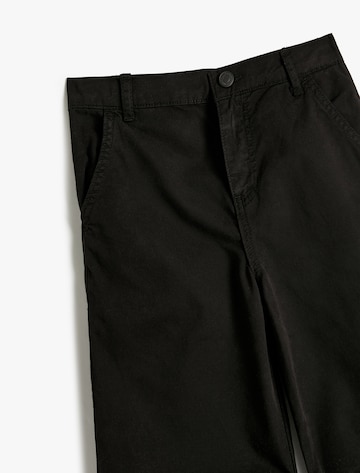 Koton Tapered Trousers in Black