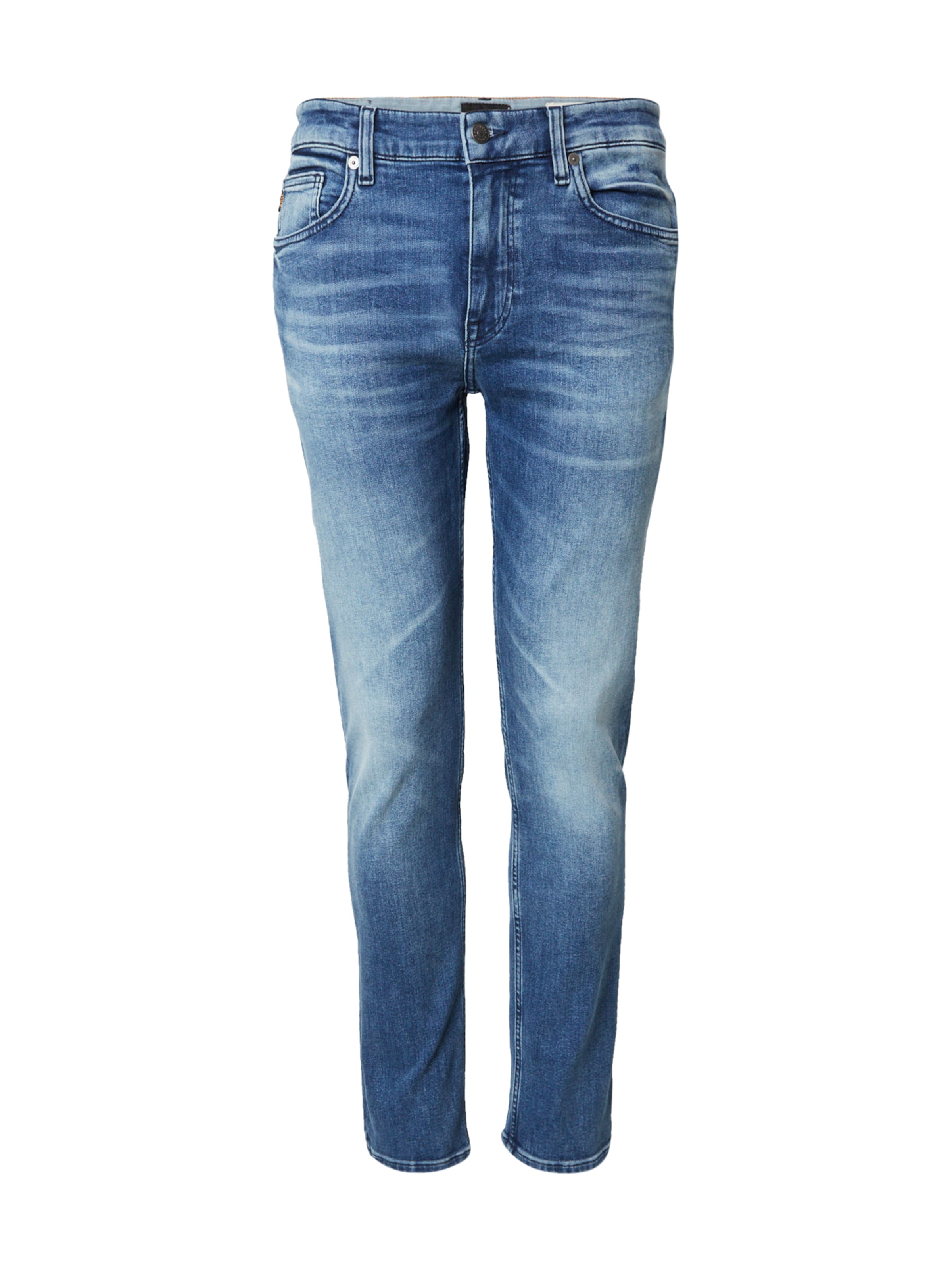 BOSS Slimfit Jeansy 'DELAWARE' w kolorze niebieski: przód