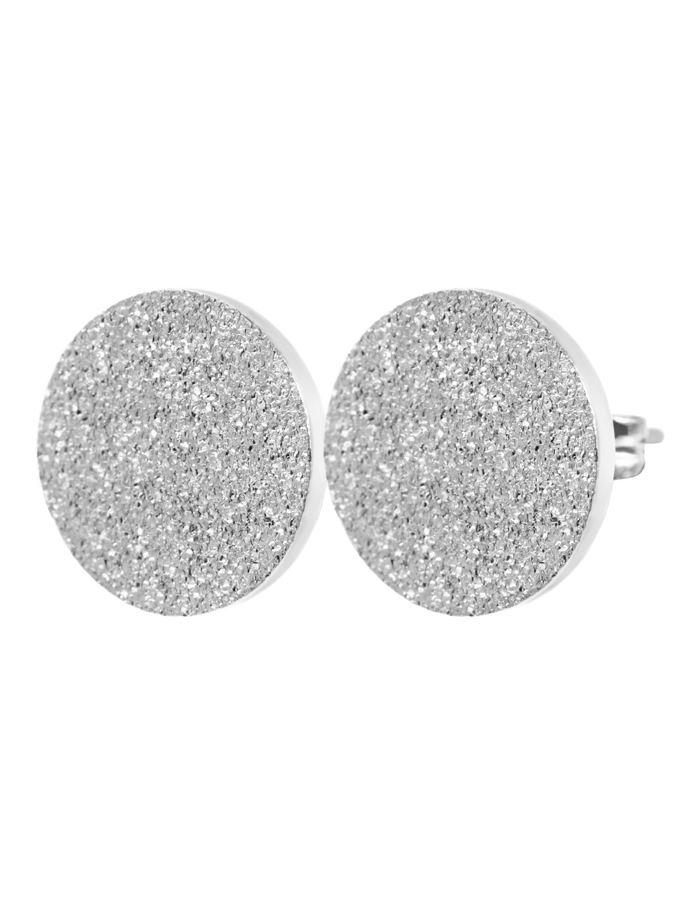 Akzent Earrings 'Cameron, hautverträglich' in Silver