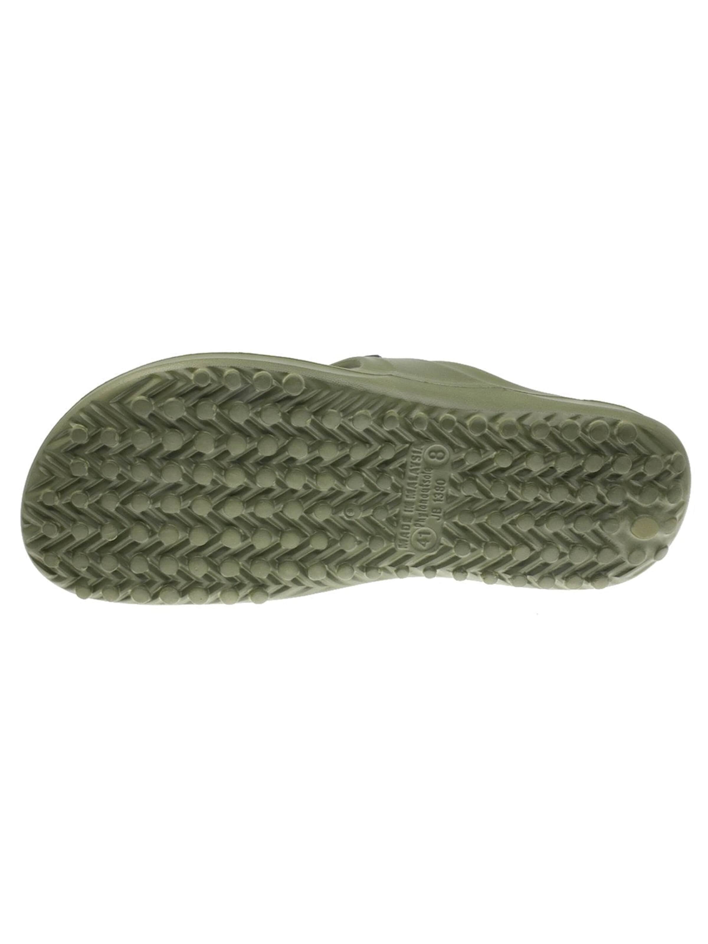 Beppi - Sandalias de dedo 'Thong Slipper' en verde
