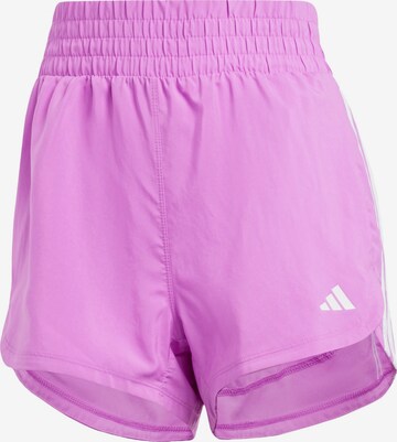 ADIDAS PERFORMANCE Loosefit Sportshorts 'Pacer' in Lila