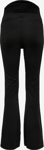 Only Maternity Flared Pants 'Fever' in Black