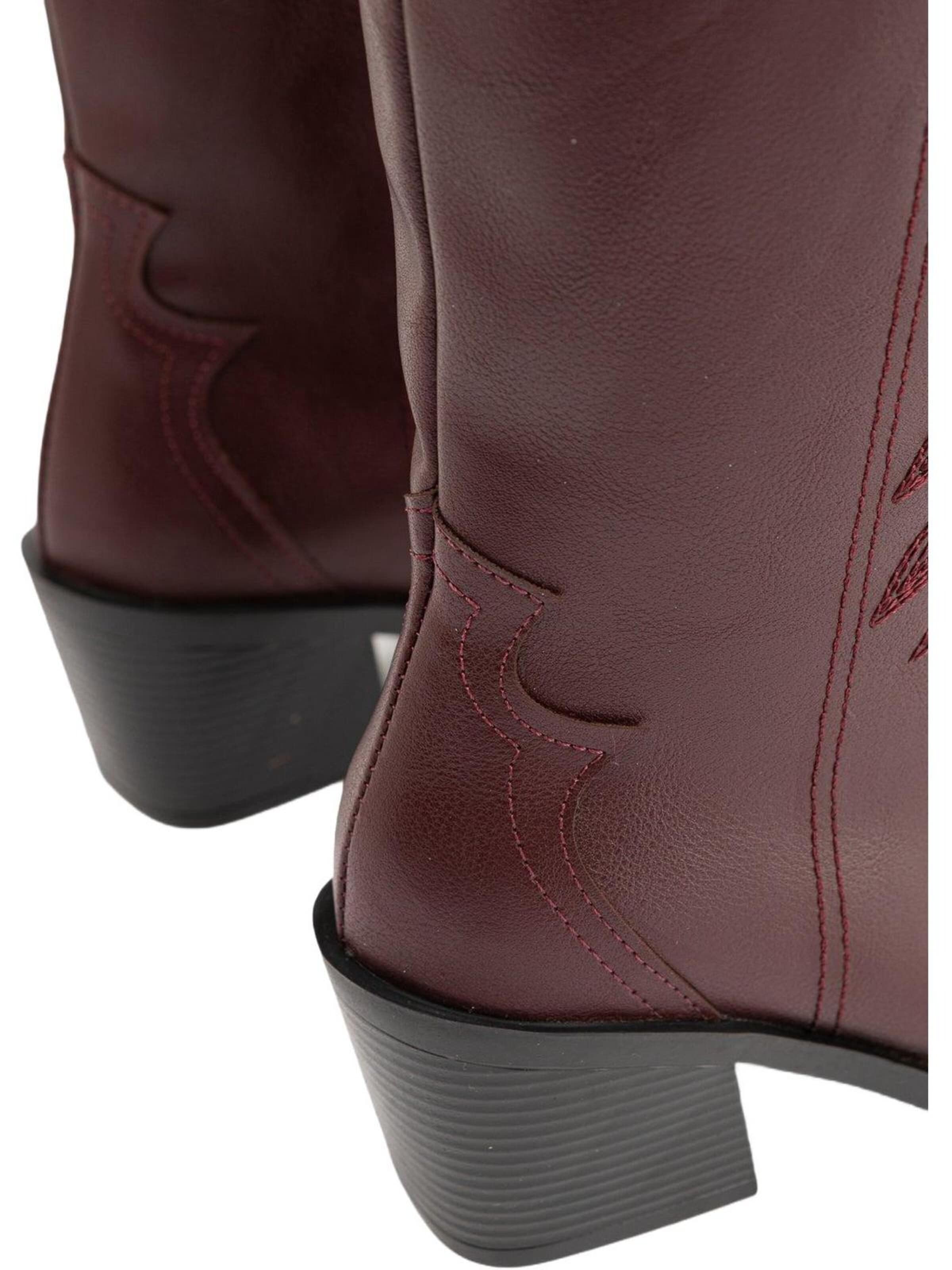 Limoya Boots 'Held' in Red