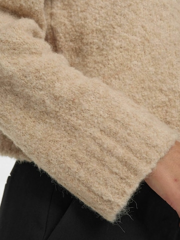 NÜMPH Pullover 'NUWILLA' in Beige