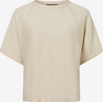 smėlio COMMA Megztinis: priekis