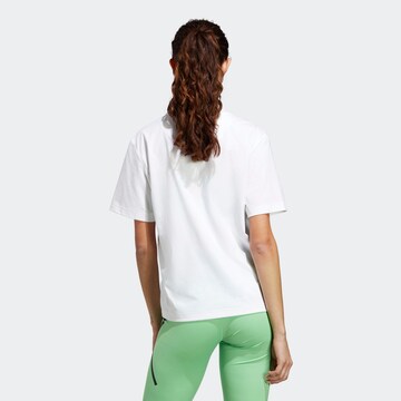 ADIDAS BY STELLA MCCARTNEY - Camisa funcionais 'Truecasuals' em branco