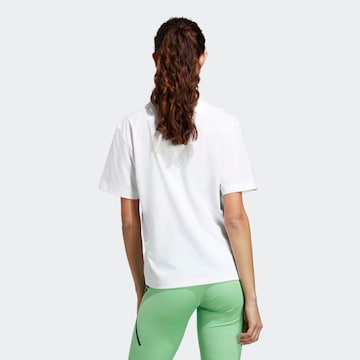 ADIDAS BY STELLA MCCARTNEY Sportshirt 'Truecasuals' in Weiß