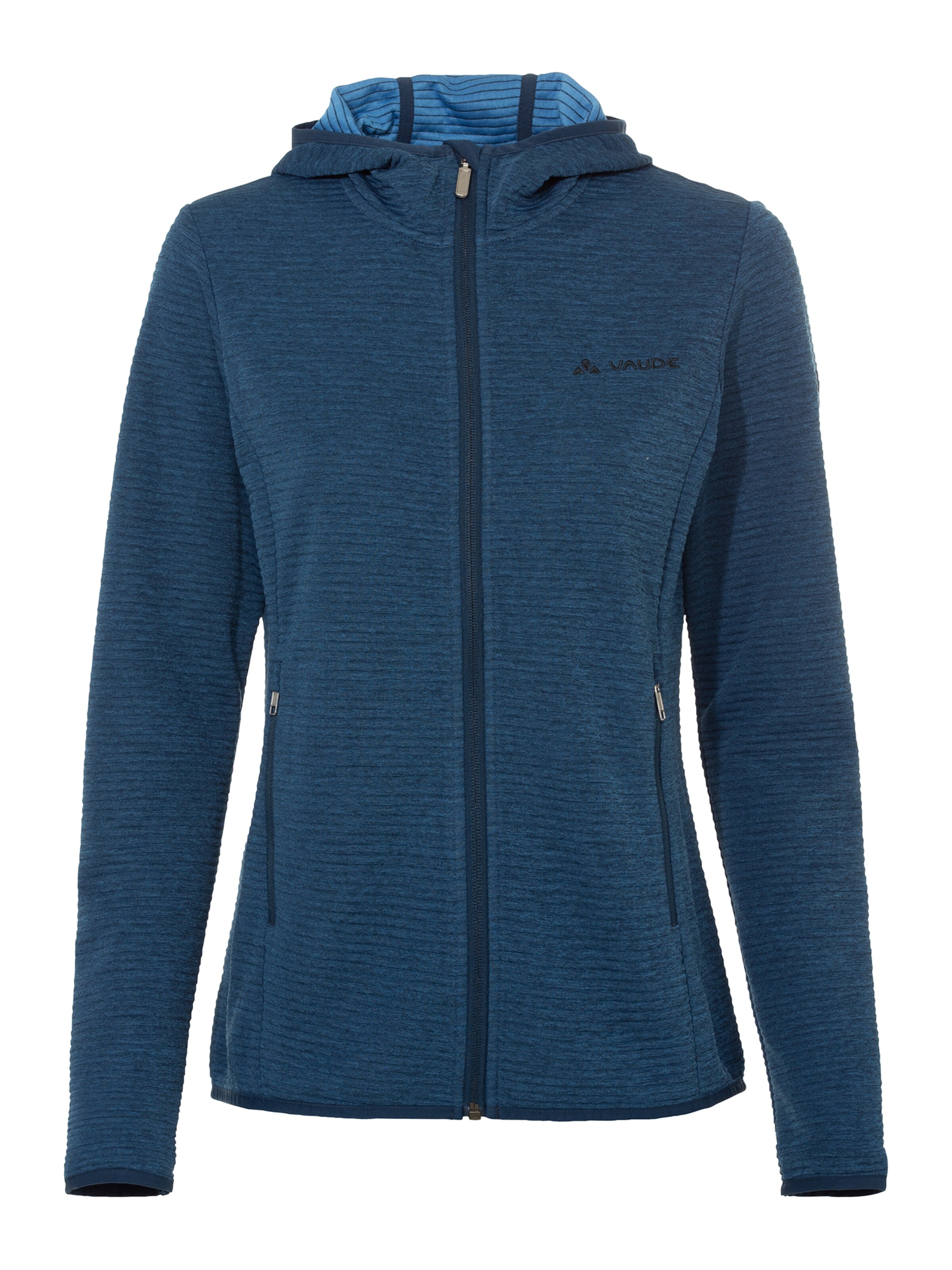 VAUDE Fleecejacke 'Strona' in Blau: Vorderseite