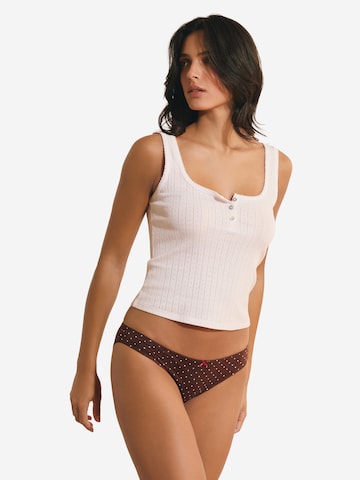Slip 'Jackie' di ETAM in marrone