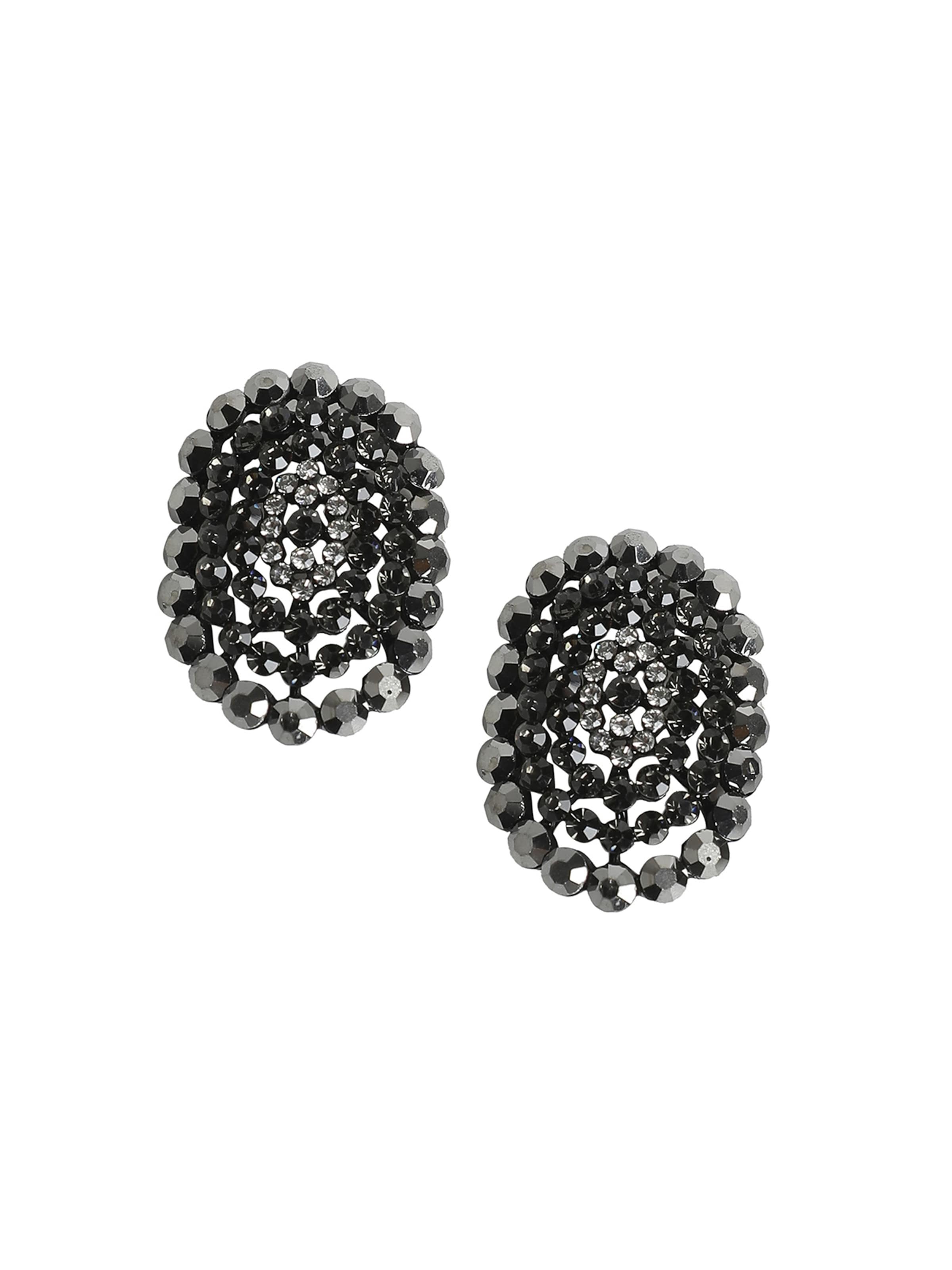 Boucles d'oreilles ' Rabita ' SOHI en argent : devant