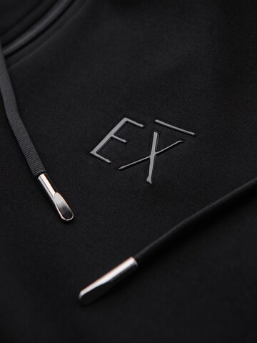 Ombre Sweat jacket in Black