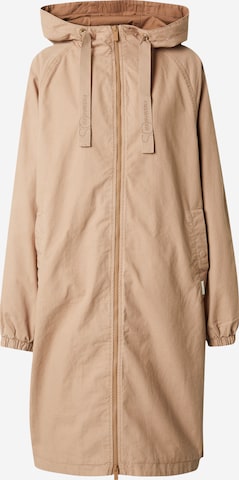 Manteau mi-saison QS en beige : devant