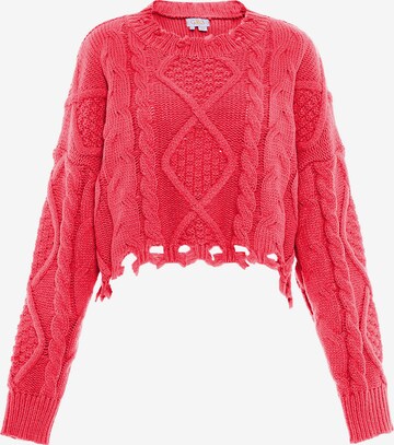 Pull-over Gaya en orange : devant