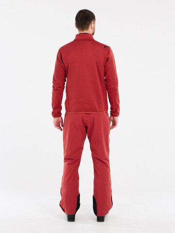 PROTEST Fleecejacke 'PRTFRAPTON'‌‌‌‌‌‌‌‌‌‌ in Rot