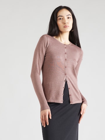 SAINT TROPEZ Knit Cardigan 'Mila' in Pink: front