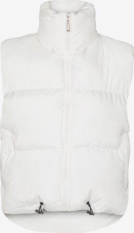 Jimmy Sanders Bodywarmer in Wit: voorkant