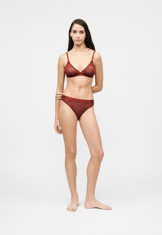 Tommy Hilfiger UnderwearTrokutasti Grudnjak - crvena boja: prednji dio