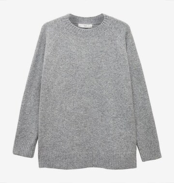 MANGO Sweater 'Camila' in Grey: front