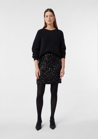 COMMA Pullover in Schwarz