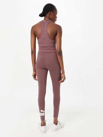 PUMA Skinny Sportbroek in Lila