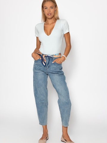 SASSYCLASSY Shirt bodysuit in Blue