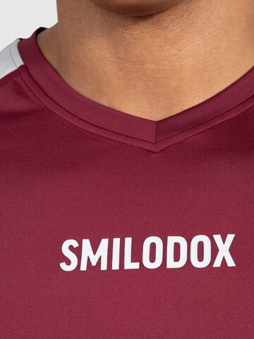 Smilodox Performance Shirt 'Maison' in Red