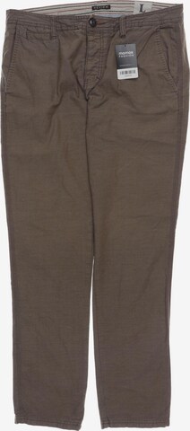 Review Pants in 34 in Brown: front