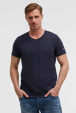 CAMP DAVID Shirt in Blue: front