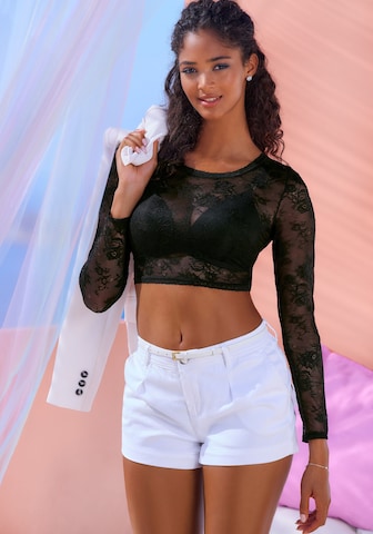 LASCANA - Camisa em preto: frente