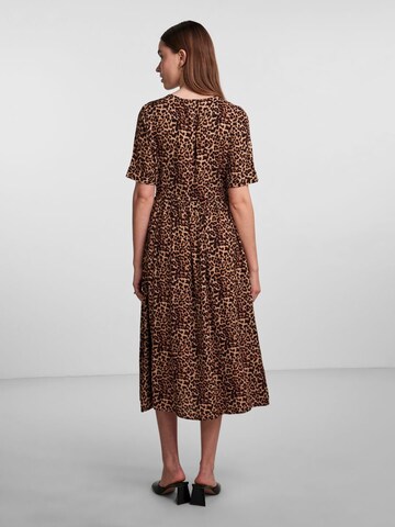PIECES Dress 'PCNYA ' in Brown