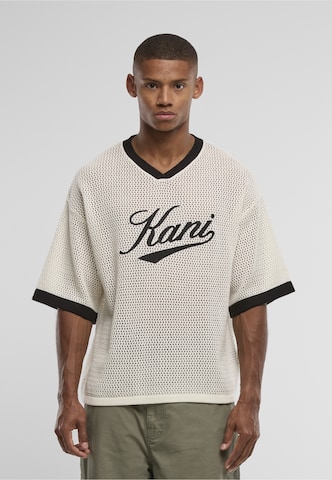 Karl Kani Svetr 'Varsity' – bílá: přední strana