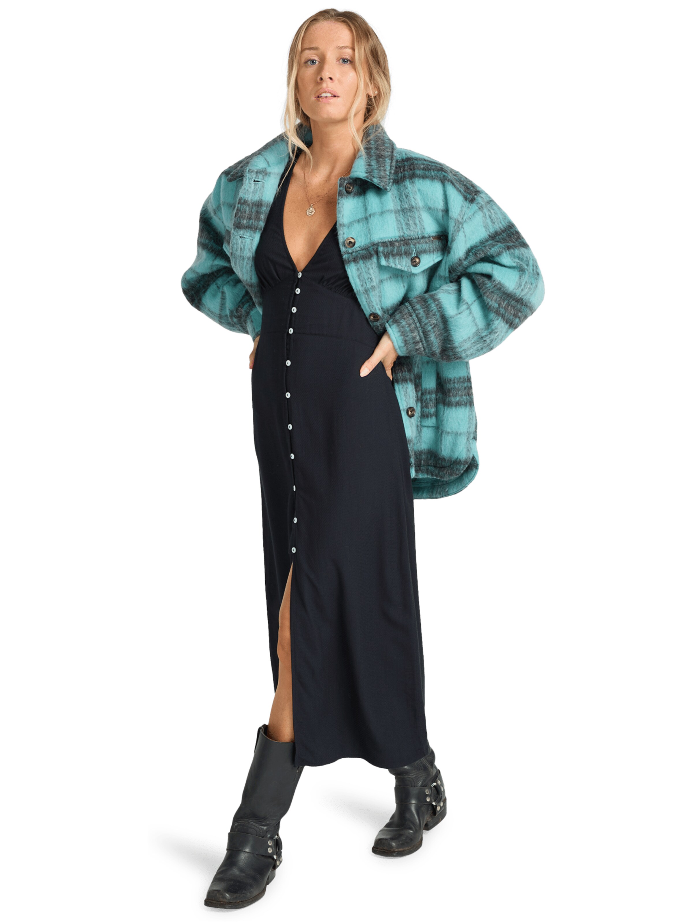 BILLABONG Between-Season Jacket 'Lucky Star' in Blue