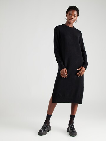 Samsøe Samsøe Knitted dress 'Sacharlotte' in Black: front