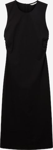 TOM TAILOR - Vestido em preto: frente