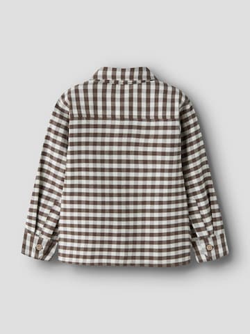 Lil'Atelier Comfort fit Overhemd in Grijs