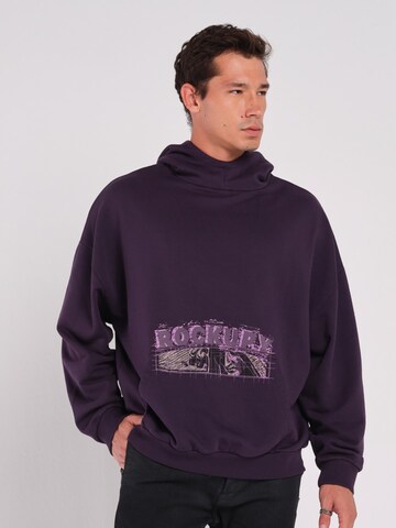 Rockupy Sweatshirt 'Purpley' in Lila