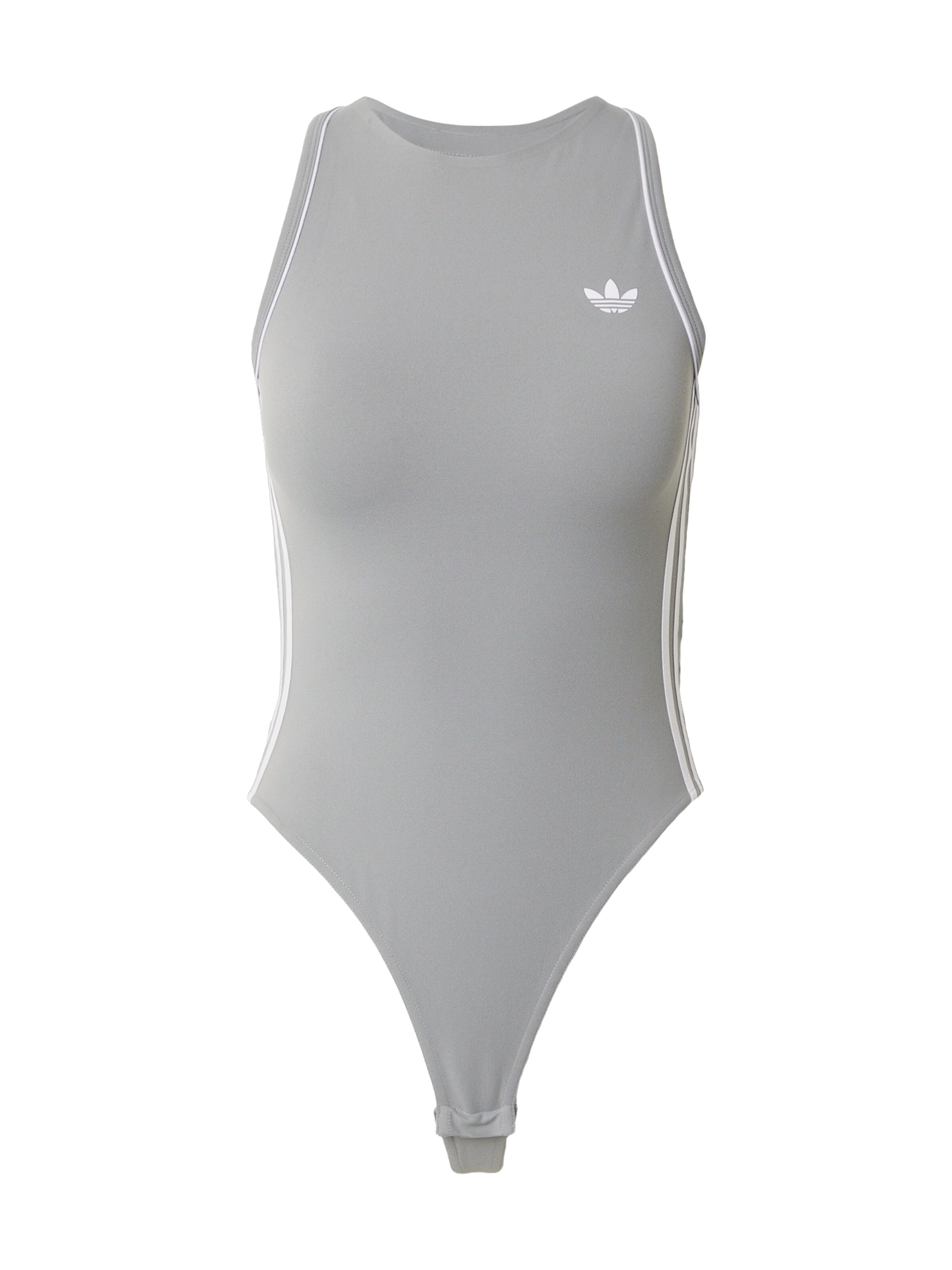 ADIDAS PERFORMANCE Body de sport en XS en gris clair / blanc, Vue avec produit