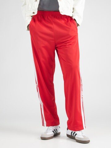 ADIDAS ORIGINALS Loosefit Παντελόνι 'Adibreak' σε κόκκινο: μπροστά