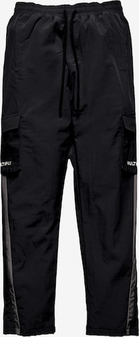 Multiply Apparel Loosefit Gargohousut 'Ranger' värissä musta: etupuoli