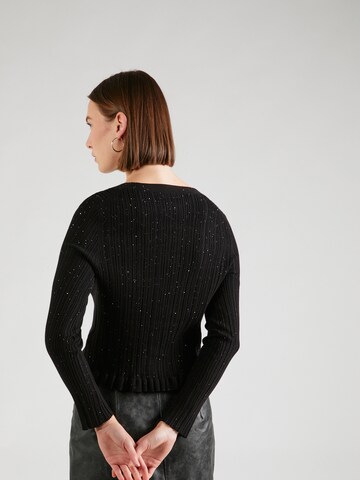 GUESS Knit Cardigan 'ESTELLE' in Black