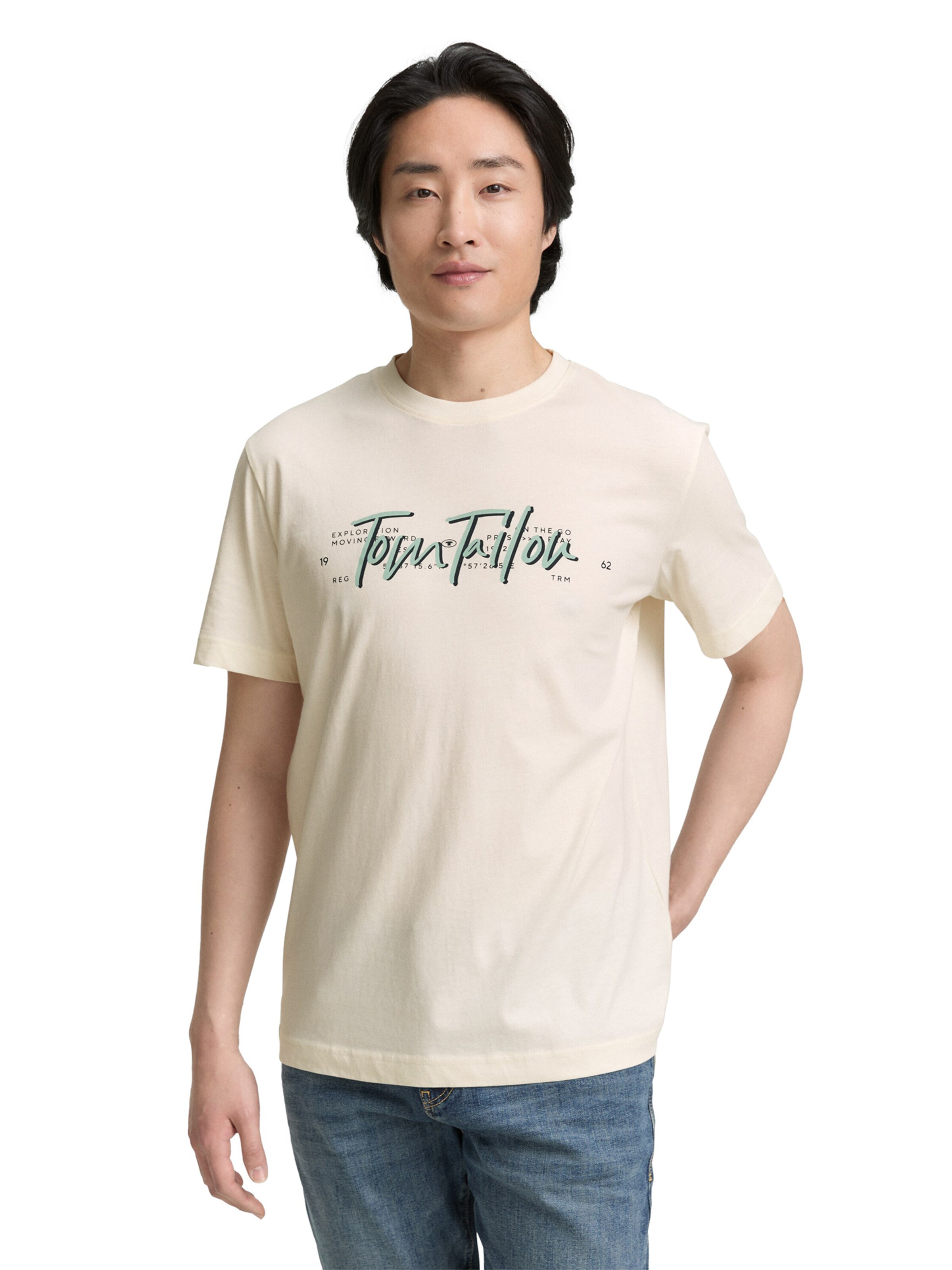 TOM TAILOR Bluser & t-shirts i hvid: forside